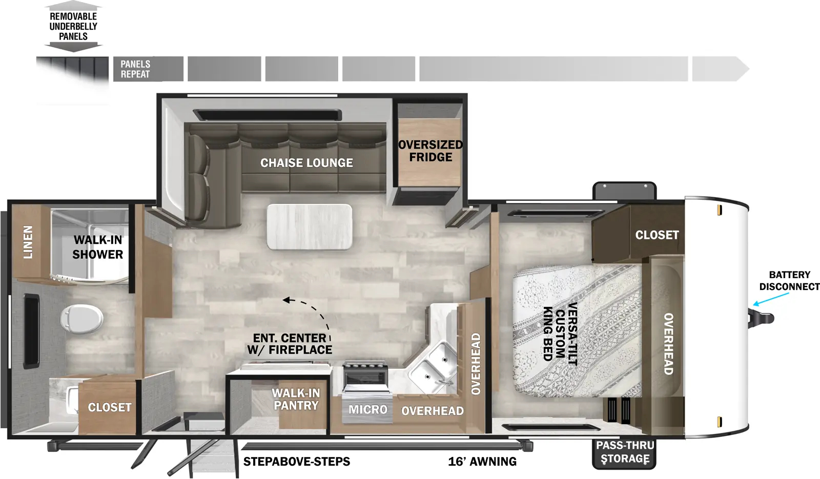 Evo Southwest T2260 Floorplan